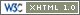Valid XHTML 1.0 Transitional W3C