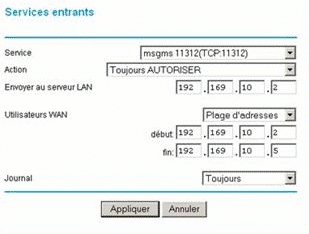 les requtes sur les port TCP 11312 et 10166