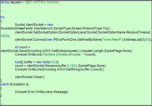Connexion type client