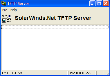Exemple de serveur TFTP sur Internet