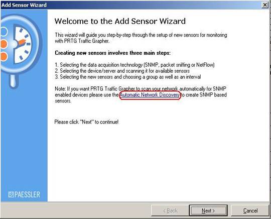 analyse du  r�seau autrement par l'analyse automatique