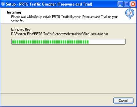 acc�s au serveur web du PRTG