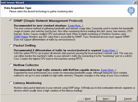 pour la supervision du r�seau