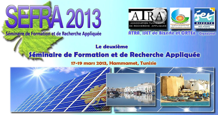 SEFRA’2013 : Le Photovoltaïque Raccordé au Réseau