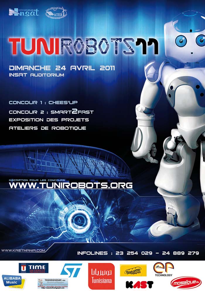 TUNIROBOTS'11, Journée Nationale de Robotique à l'INSAT