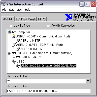 Figure n°9. VISA Interactive Control